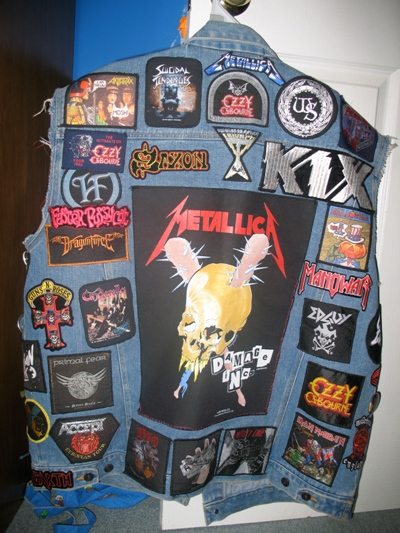 Band patches metal