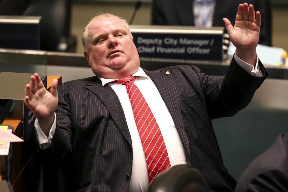 Mayor Rob Ford Stripped of Power As Mayor By Toronto Council.