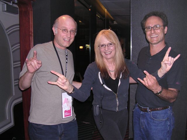 HMPL directors with the legendary director Penelope Spheeris 