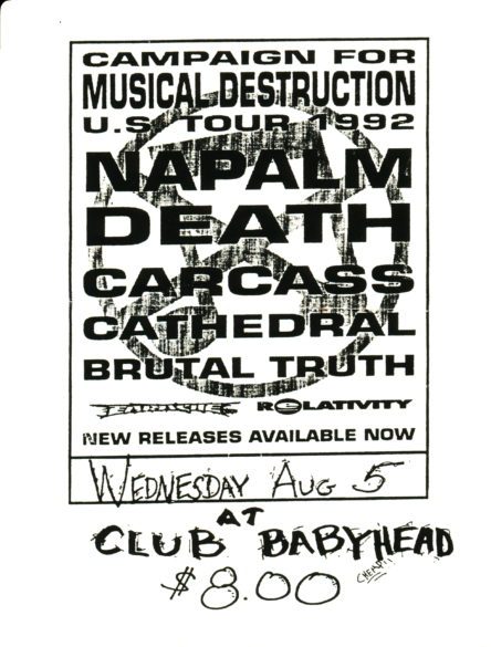 That Tour Was Awesome: Campaign for Musical Destruction (1992