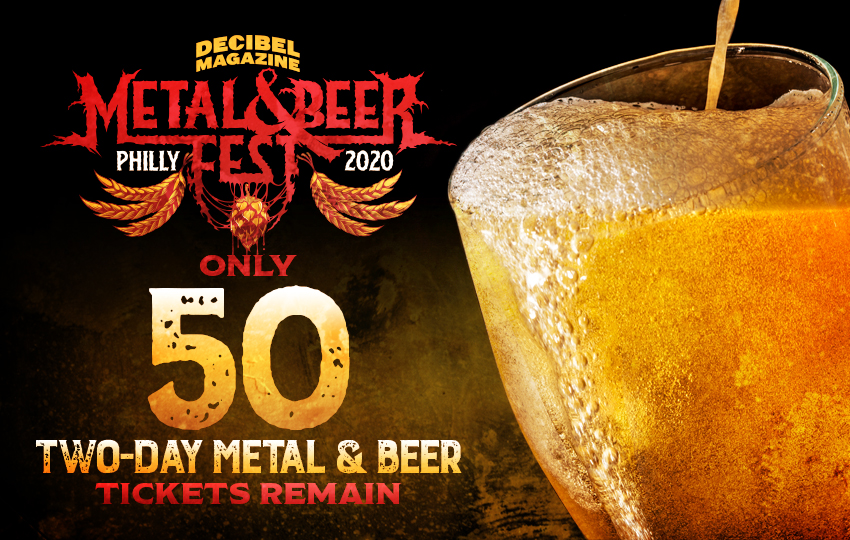 50 More TwoDay "Metal & Beer" Tickets Released for Metal & Beer Fest