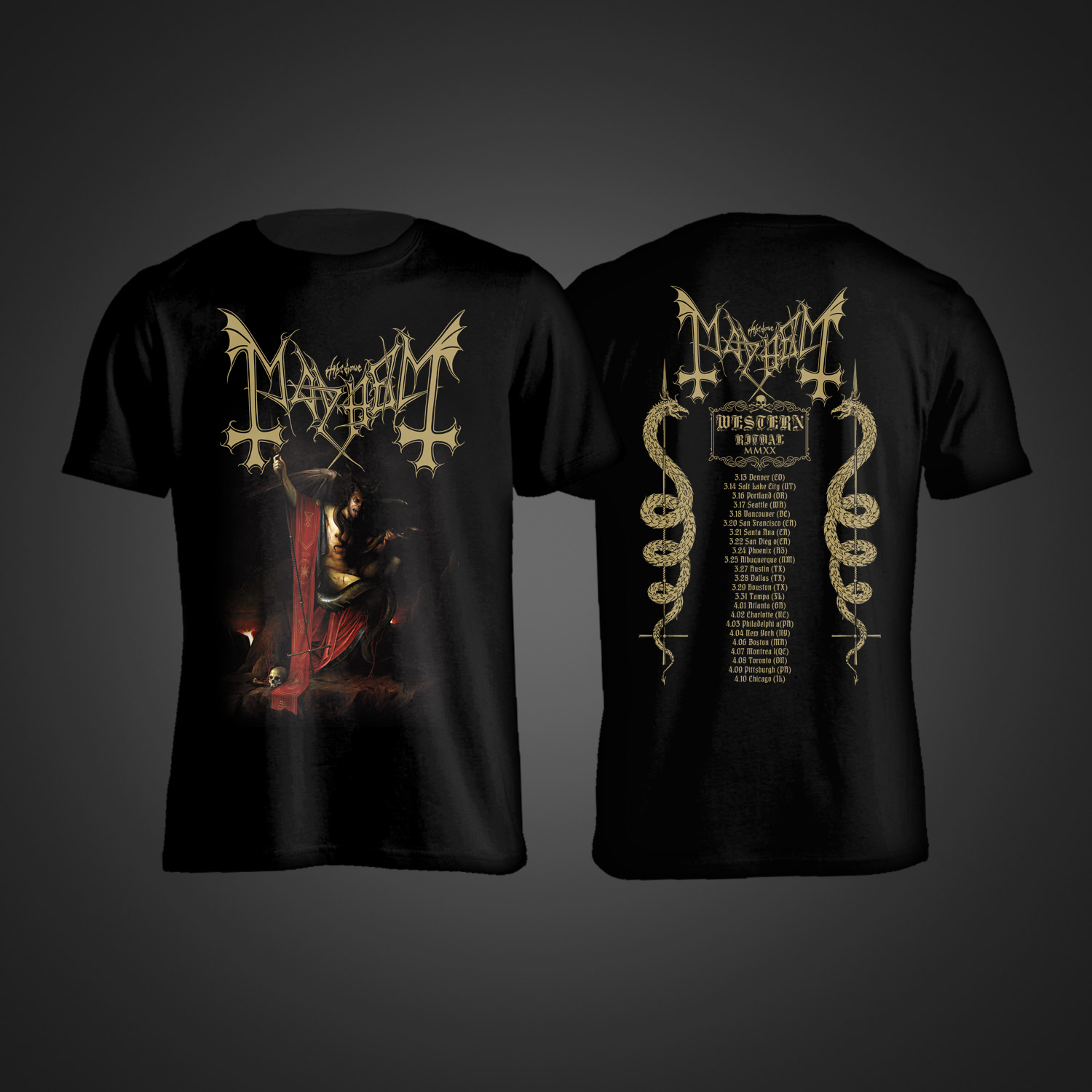Virtual Merch Booth: U.S. Tour Shirts 