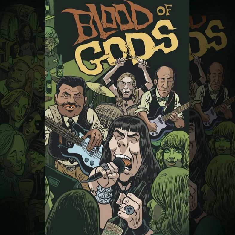 Blood of Gods issue 3 cover