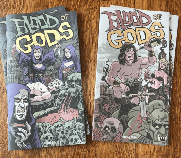 Blood of Gods issue 1 and 2 cover
