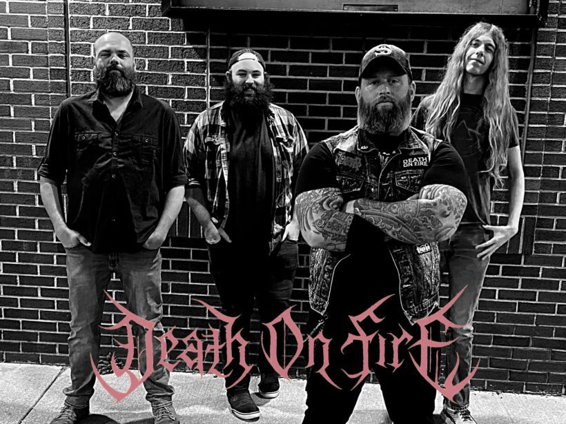 Death on Fire band photo