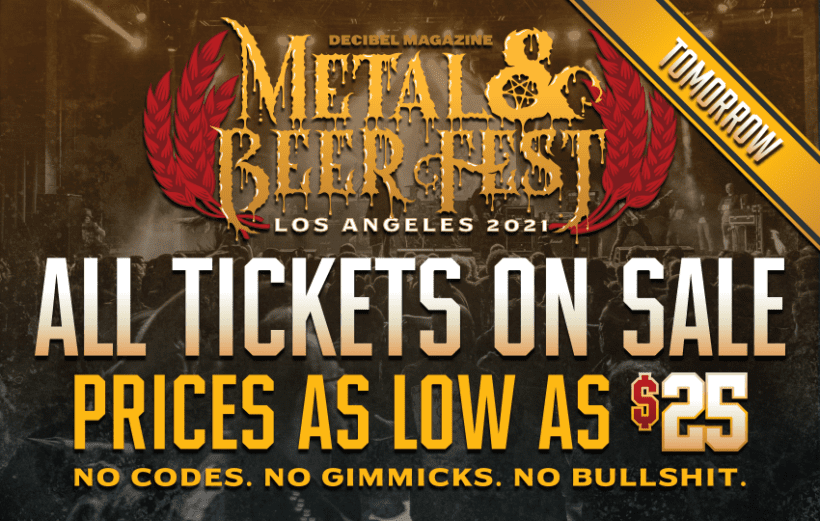 Metal & Beer Fest Los Angeles Starts TOMORROW! Tickets As Low As 25