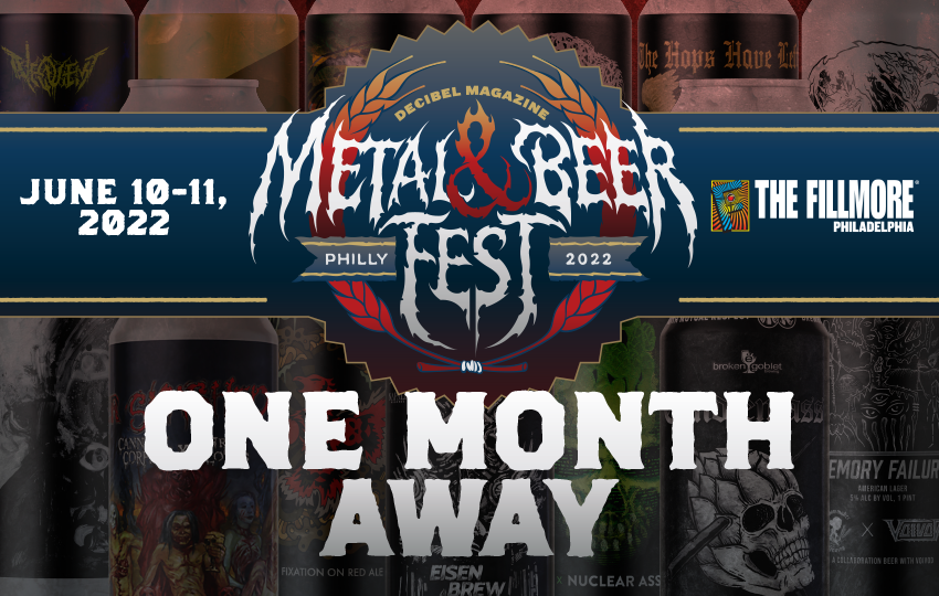 Metal & Beer Fest Philly is ONE MONTH WAY. Only 66 TwoDay “Metal