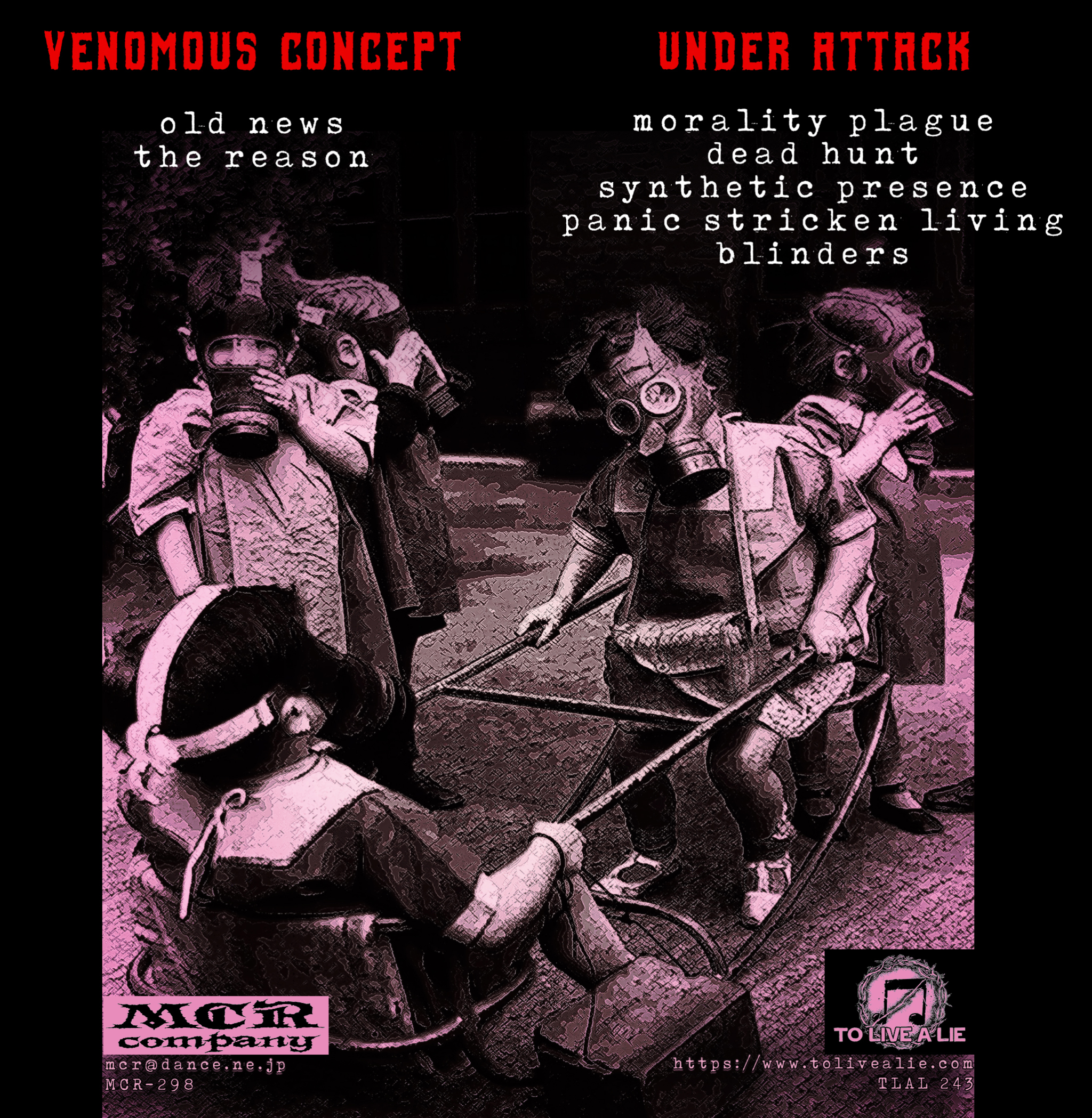Venomous Concept & Under Attack Ready Release for Killer New Split