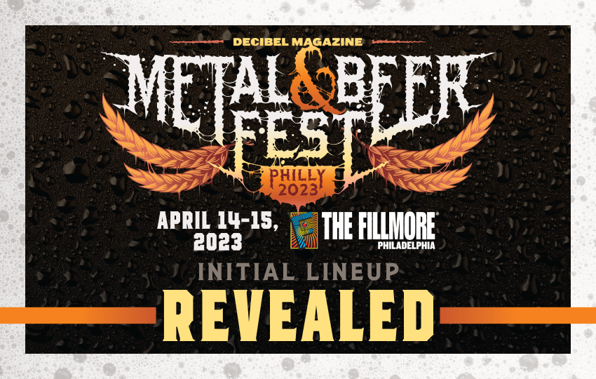 Decibel Magazine Metal & Beer Fest Philly 2023 Initial Band Lineup