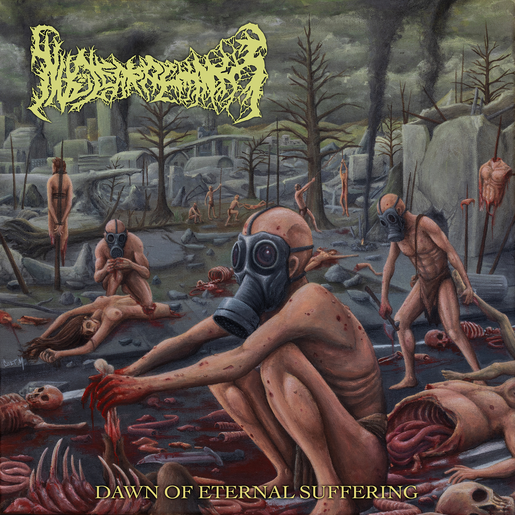Brutal Death Metal Album Covers