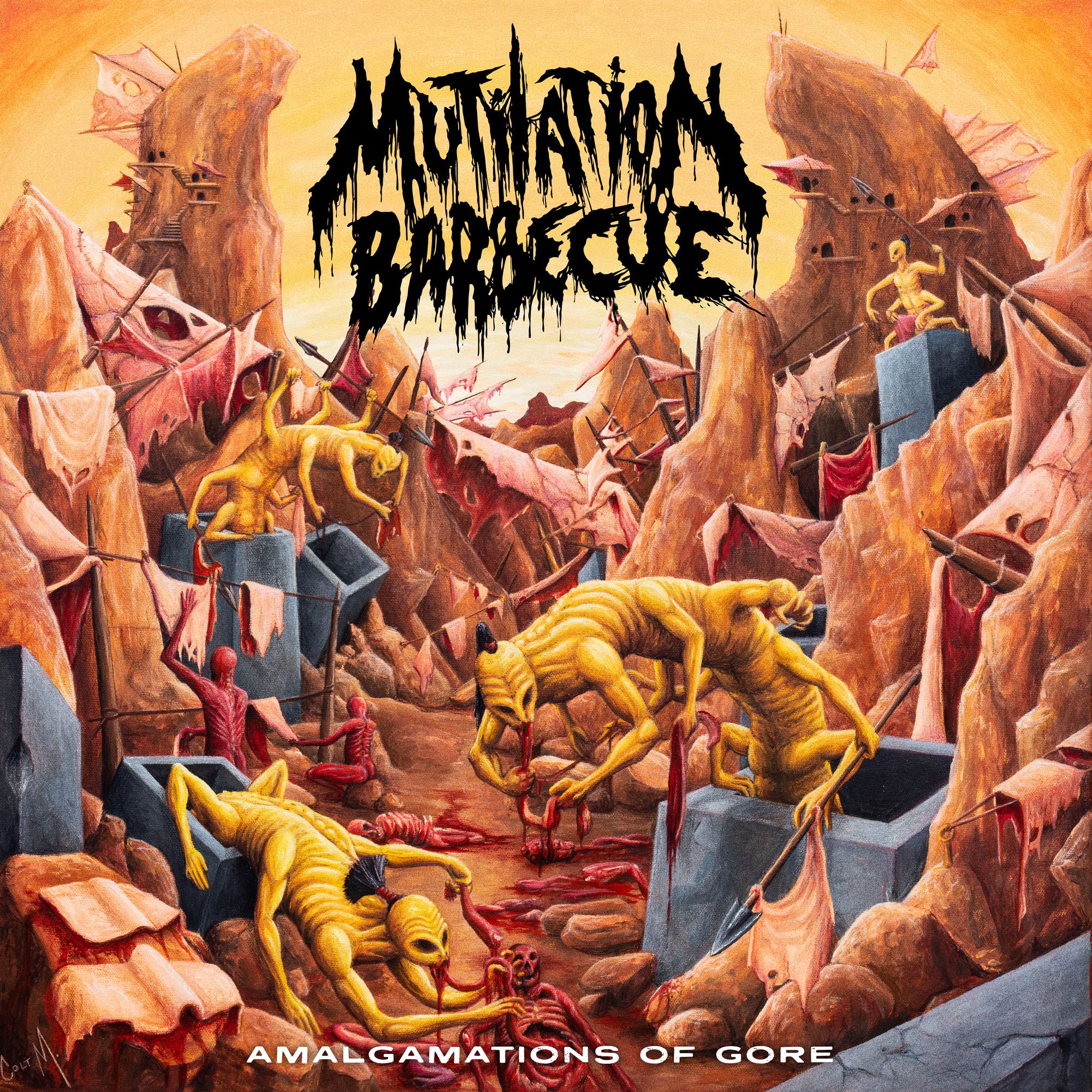 Full Album Stream: Mutilation Barbecue – “Amalgamations of Gore”