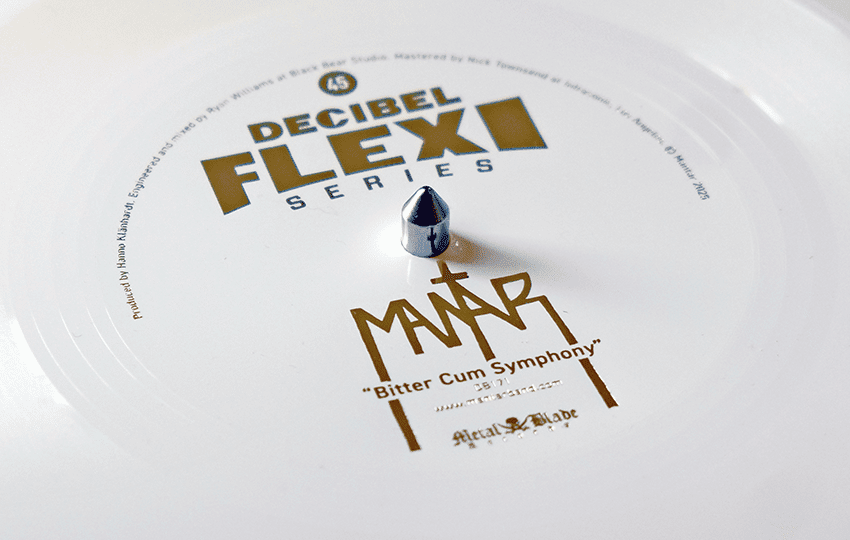 MANTAR Stream Exclusive New Track, “Bitter Cum Symphony,” via the Decibel Flexi Series!