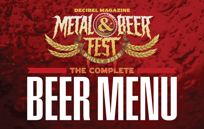 Full Beer Menu for Decibel Magazine Metal & Beer Fest: Philly 2025 REVEALED!