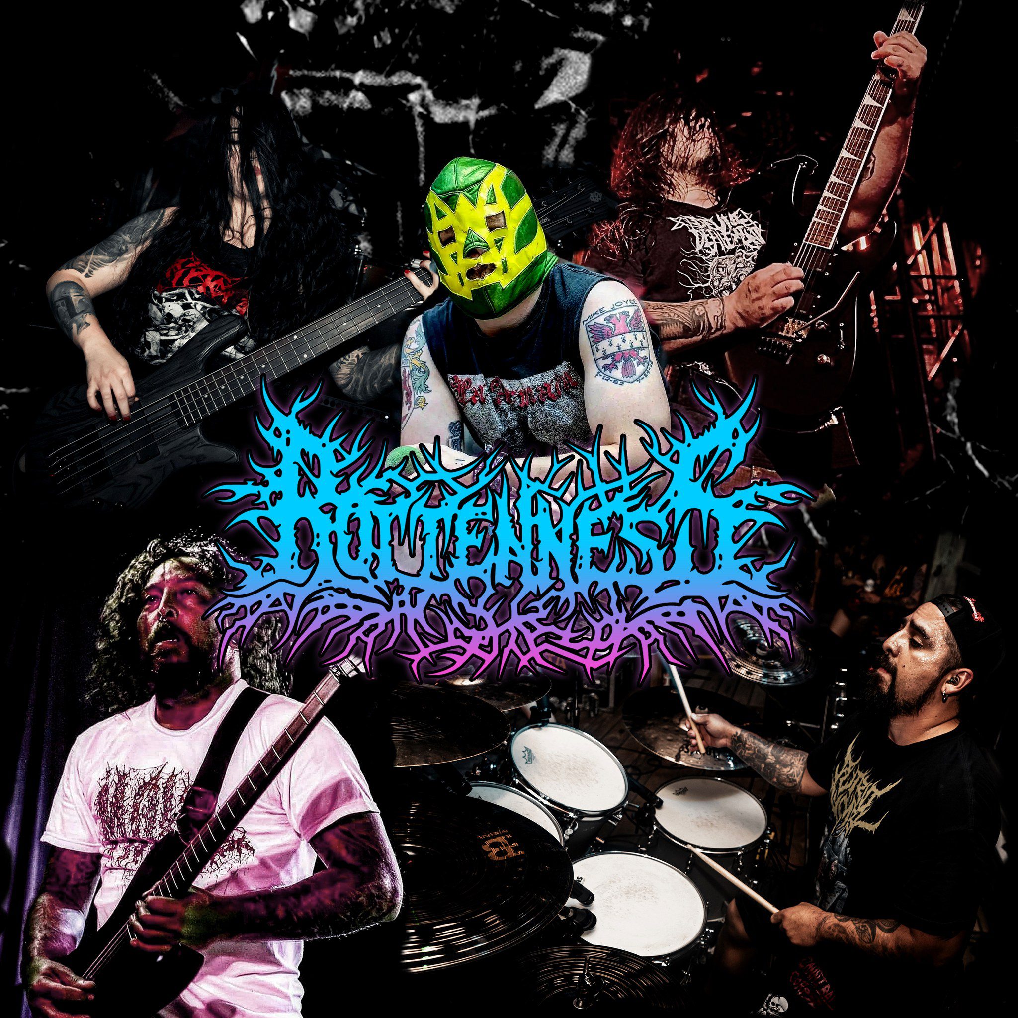 Lucha Libre Masks, Bong Hits, Solitary Headbanging, Some Weird B-Movie…It’s a Rottenness Video Demo!