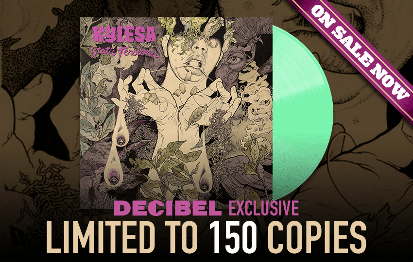 KYLESA’s ‘Static Tensions’ Reissue on Decibel-Exclusive Mint Green Vinyl! IN STOCK NOW!