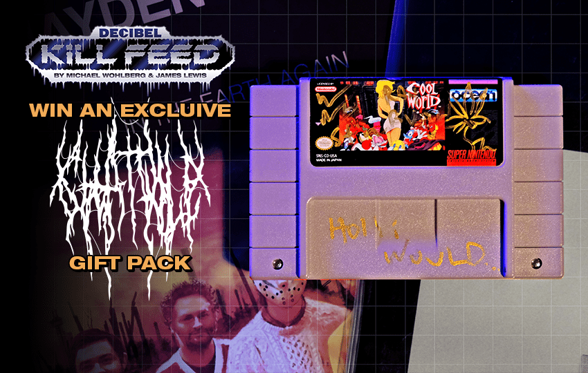 Kill Feed Contest: Win an Actual Cool World Super Nintendo Cart Signed by CHAT PILE!