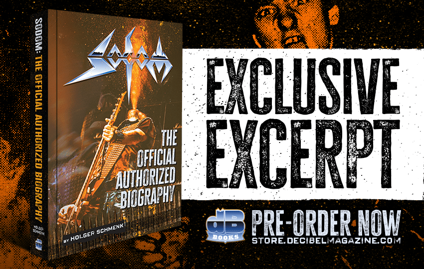 Pre-order SODOM: THE OFFICIAL AUTHORIZED BIOGRAPHY, from Decibel Books; Read an Exclusive Excerpt Now