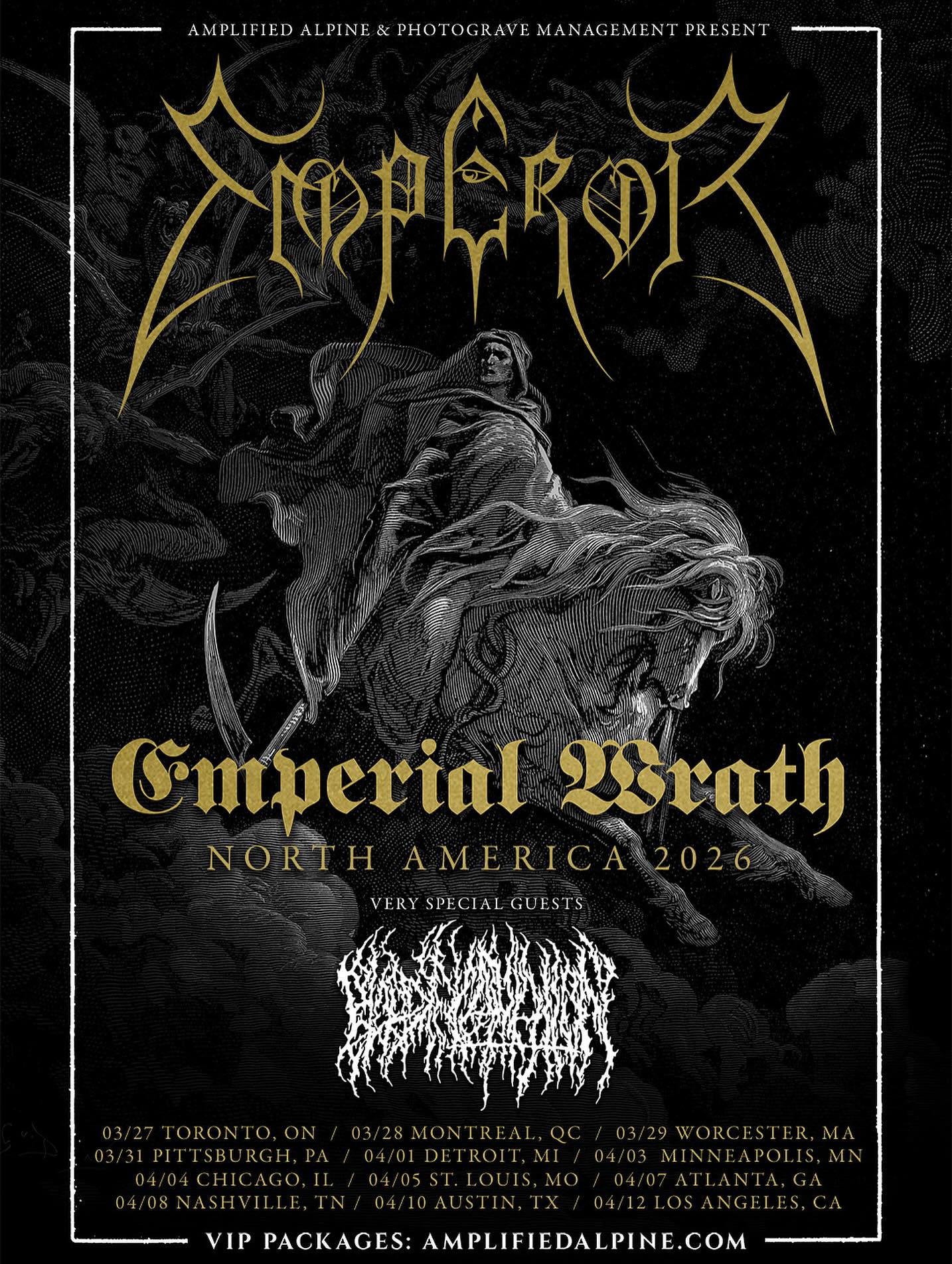 Live Review: Emperor + Blood Incantation @ The Concert Hall